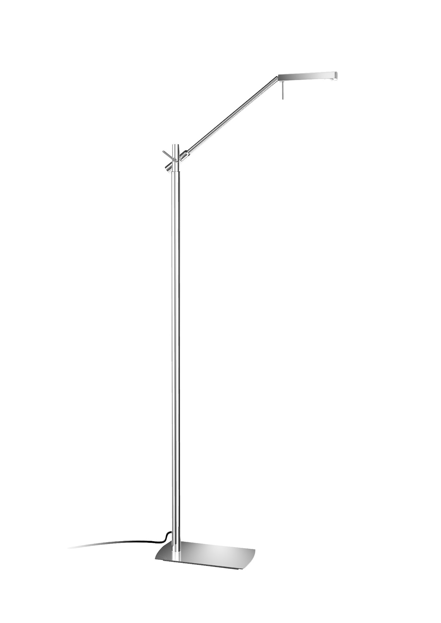 M4957  Phuket Floor Lamp 21W Down 7W Up LED Polished Chrome